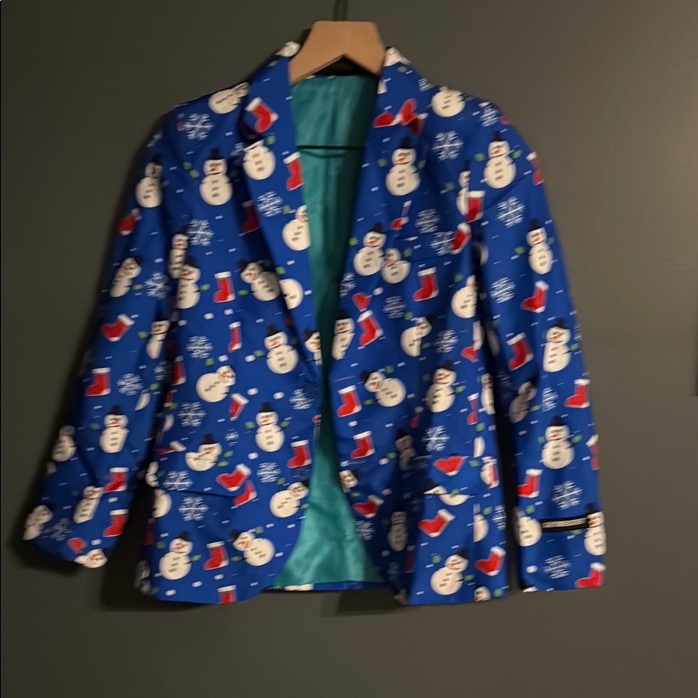 Kids Snowman Print suit